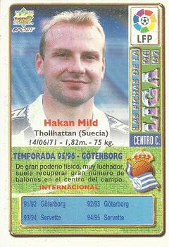 1996-97 Mundicromo Sport Las Fichas de La Liga - Ultima Hora #120 Mild Back