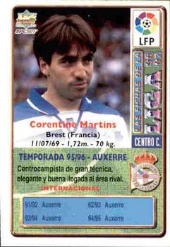 1996-97 Mundicromo Sport Las Fichas de La Liga - Ultima Hora #159 Martins Back