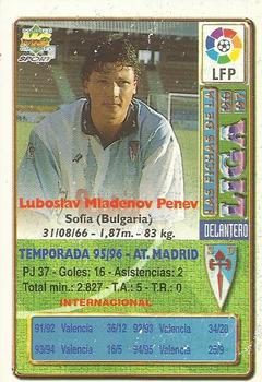 1996-97 Mundicromo Sport Las Fichas de La Liga - Ultima Hora #180 Penev Back