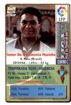 1996-97 Mundicromo Sport Las Fichas de La Liga - Ultima Hora #186 Mazinho Back