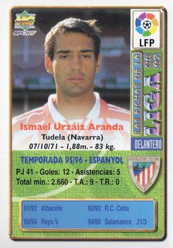 1996-97 Mundicromo Sport Las Fichas de La Liga - Ultima Hora #232 Urzaiz Back