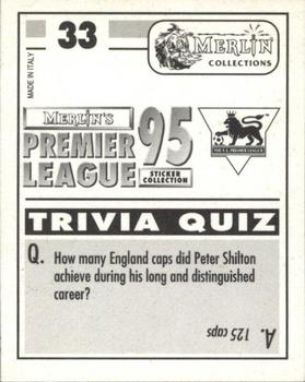 1994-95 Merlin's Premier League 95 #33 Shaun Teale Back