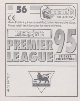 1994-95 Merlin's Premier League 95 #56 Graeme Le Saux Back