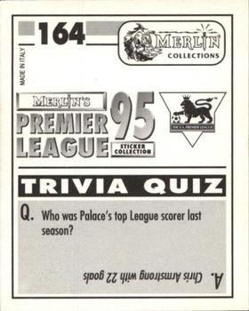1994-95 Merlin's Premier League 95 #164 David Unsworth Back