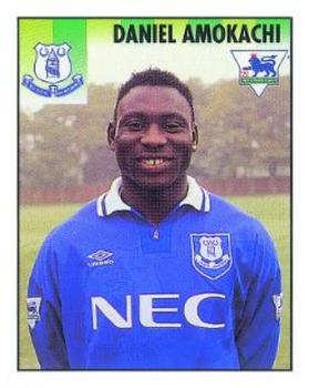 1994-95 Merlin's Premier League 95 #166 Daniel Amokachi Front