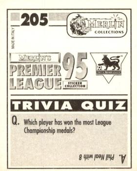 1994-95 Merlin's Premier League 95 #205 Gary Kelly Back