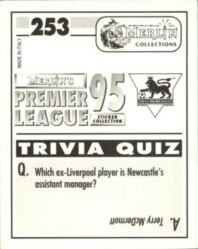 1994-95 Merlin's Premier League 95 #253 Steve Nicol Back