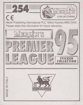 1994-95 Merlin's Premier League 95 #254 Jan Molby Back