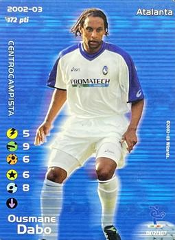2002 Wizards Football Champions 2002-03 Italy #2 Ousmane Dabo Front