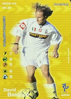 2002 Wizards Football Champions 2002-03 Italy #39 Davide Baiocco Front