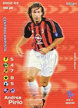 2002 Wizards Football Champions 2002-03 Italy #65 Andrea Pirlo Front