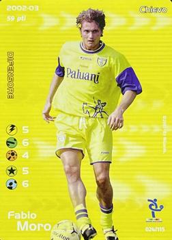 2002 Wizards Football Champions Calciomercato #24 Fabio Moro Front