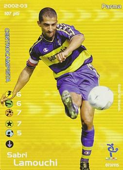 2002 Wizards Football Champions Calciomercato #73 Sabri Lamouchi Front