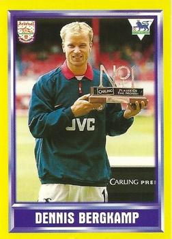 1997-98 Merlin F.A. Premier League 98 #250 Dennis Bergkamp Front