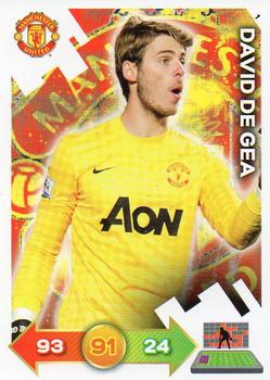2012-13 Panini Adrenalyn XL Manchester United #1 David De Gea Front