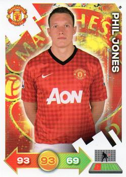 2012-13 Panini Adrenalyn XL Manchester United #5 Phil Jones Front