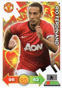 2012-13 Panini Adrenalyn XL Manchester United #6 Rio Ferdinand Front