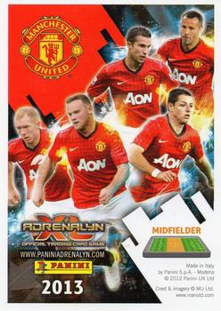 2012-13 Panini Adrenalyn XL Manchester United #14 Michael Carrick Back