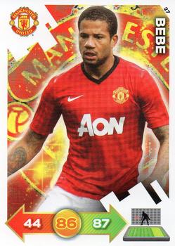 2012-13 Panini Adrenalyn XL Manchester United #27 Bebe Front