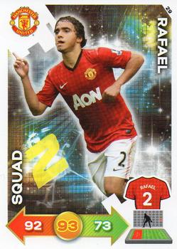 2012-13 Panini Adrenalyn XL Manchester United #29 Rafael Da Silva Front