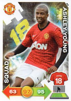 2012-13 Panini Adrenalyn XL Manchester United #44 Ashley Young Front