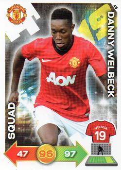 2012-13 Panini Adrenalyn XL Manchester United #45 Danny Welbeck Front