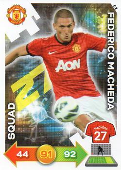 2012-13 Panini Adrenalyn XL Manchester United #52 Federico Macheda Front