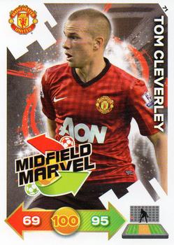2012-13 Panini Adrenalyn XL Manchester United #71 Tom Cleverley Front