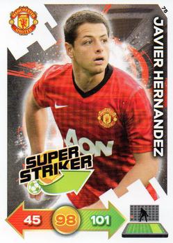 2012-13 Panini Adrenalyn XL Manchester United #75 Javier Hernandez Front
