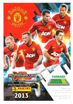 2012-13 Panini Adrenalyn XL Manchester United #100 Wayne Rooney Back