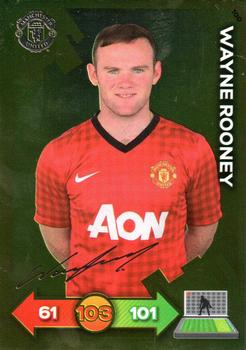 2012-13 Panini Adrenalyn XL Manchester United #100 Wayne Rooney Front