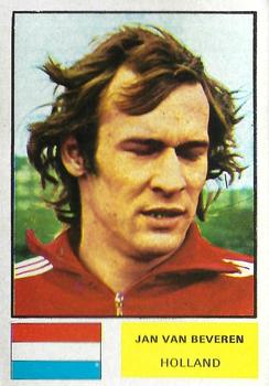 1974 FKS Wonderful World of Soccer Stars World Cup #129 Jan van Beveren Front