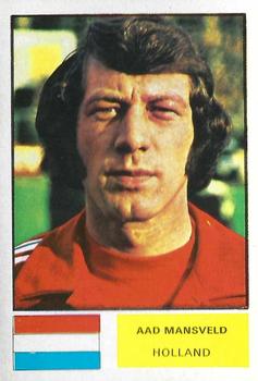 1974 FKS Wonderful World of Soccer Stars World Cup #138 Aad Mansveld Front