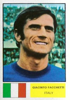 1974 FKS Wonderful World of Soccer Stars World Cup #153 Giacinto Facchetti Front