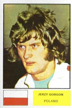 1974 FKS Wonderful World of Soccer Stars World Cup #166 Jerzy Gorgon Front