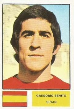 1974 FKS Wonderful World of Soccer Stars World Cup #196 Gregorio Benito Front