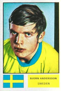 1974 FKS Wonderful World of Soccer Stars World Cup #208 Bjorn Andersson Front