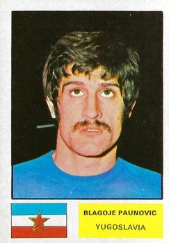1974 FKS Wonderful World of Soccer Stars World Cup #250 Blagoje Paunovic Front