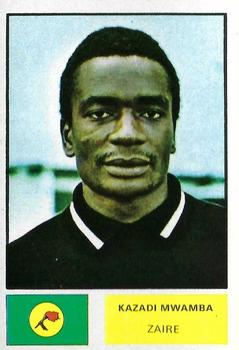 1974 FKS Wonderful World of Soccer Stars World Cup #257 Kazadi Mwamba Front