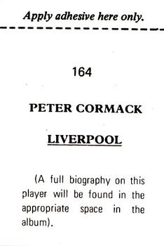 1974-75 FKS Wonderful World of Soccer Stars #164 Peter Cormack Back