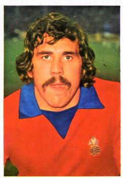1975-76 FKS Soccer Stars #65 Peter Hindley Front