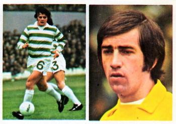 1975-76 FKS Soccer Stars #313 Pat McCluskey / Ally Hunter Front