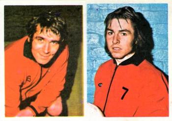 1975-76 FKS Soccer Stars #323 Johnny Fulham / Pat Byrne Front