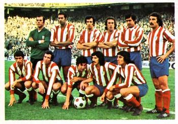 1975-76 FKS Soccer Stars #357 Atletico Madrid Front