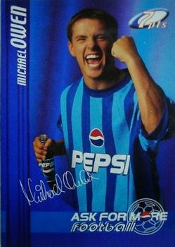 2000 Team Pepsi Ask For More Football #3 Michael Owen Front