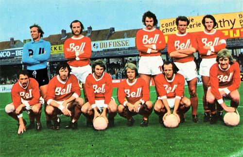 1975-76 FKS Euro Soccer Postcards #NNO Antwerp Front