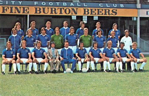 1975-76 FKS Euro Soccer Postcards #NNO Leicester City Front