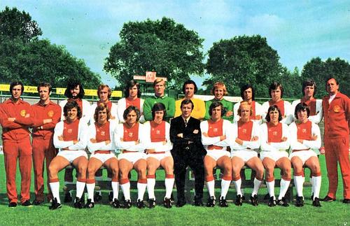 1975-76 FKS Euro Soccer Postcards #NNO Ajax Front