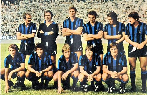 1975-76 FKS Euro Soccer Postcards #NNO Internazionale Front