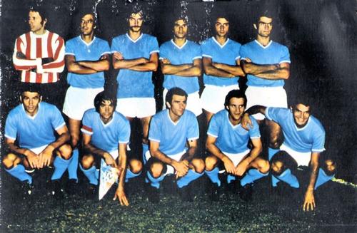 1975-76 FKS Euro Soccer Postcards #NNO Napoli Front